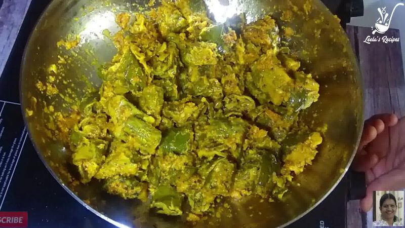 Gujarati Patra - Colocasia Leaves Stir Fry | Leela's Recipes